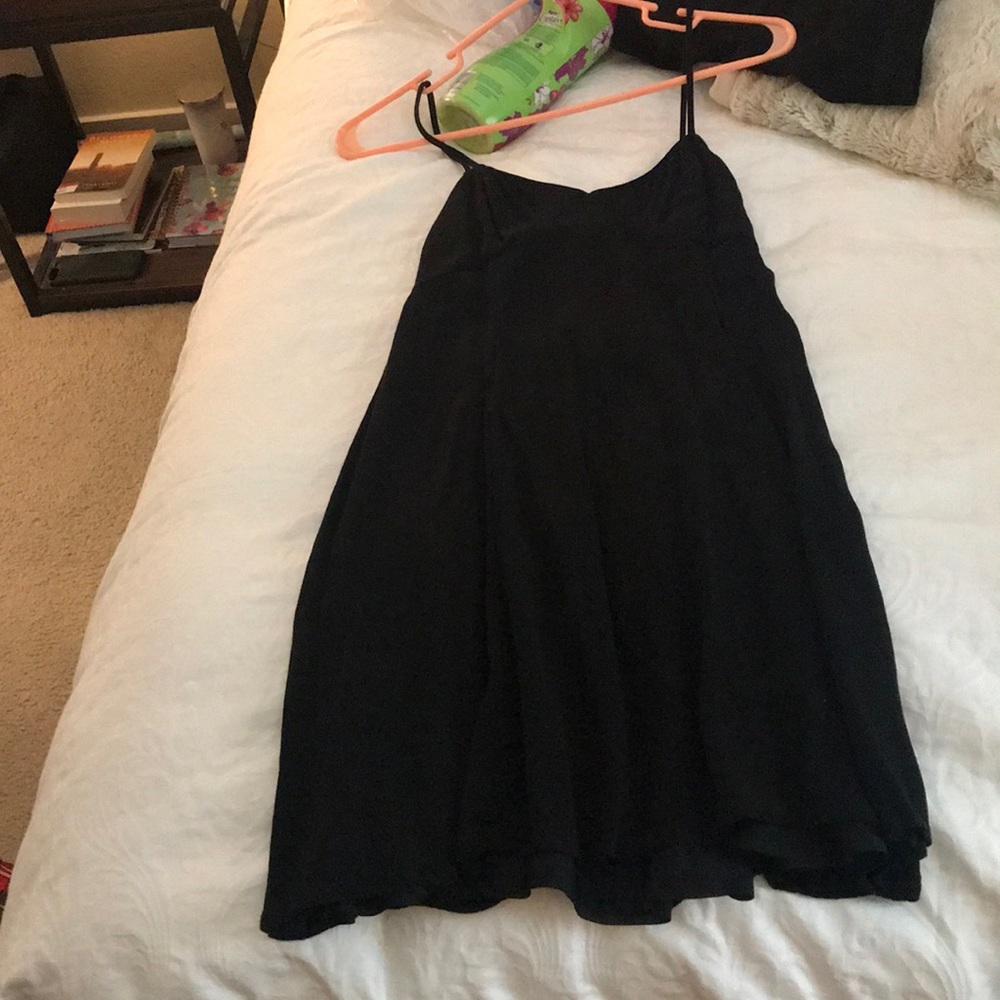 Little black sun dress